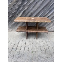 Waschtisch, Altholz-Stil, Stecksystem, mit Beinen und Handtuchablage, 90 cm hoch, 100 cm breit Waschtisch, Altholz-Stil, Stecksystem, mit Beinen und Handtuchablage, 90 cm hoch, 100 cm breit
